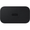Samsung EP-T2510EBE + EP-DN980BBE USB-C 25W Travel Charger + USB-C Data Cable Black (OOB Bulk) - (57983121786)
