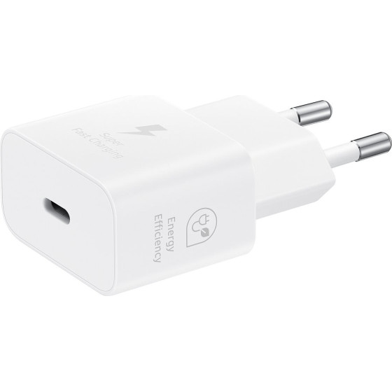 Samsung EP-T2510EWE USB-C 25W Travel Charger White (OOB Bulk) - (GP-PTU022HEIWQ)
