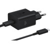 Samsung EP-T4511XBE USB-C 45W Travel Charger + USB-C Data Cable Black - (EP-T4511XBEGWW)