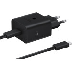 Samsung EP-T4511XBE USB-C 45W Travel Charger + USB-C Data Cable Black - (EP-T4511XBEGWW)