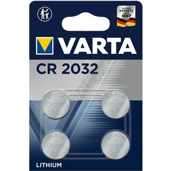 Varta CR 2032 Battery 4pcs - (6032101404)