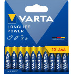 Varta Longlife Power AAA Battery 10pcs - (4903121761)