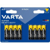 Varta Super Heavy Duty AA Battery 8pcs - (02006101418)