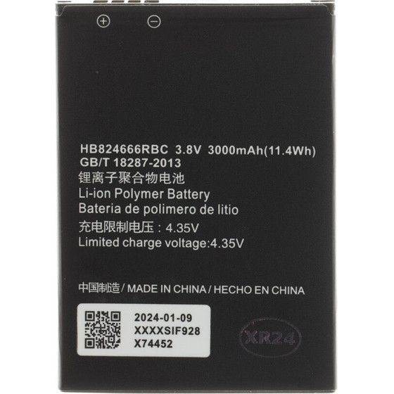Compatible HB824666RBC Battery for Huawei 3000mAh Li-Pol OEM - (57983120919)