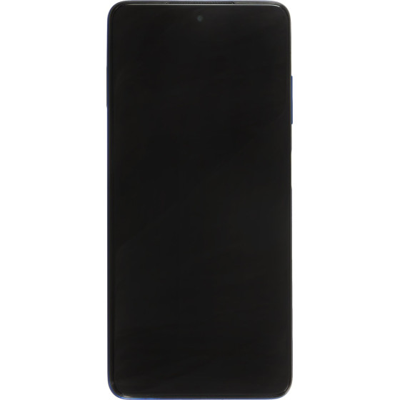 Compatible LCD Display + Touch Unit + Front Cover for Poco X3/X3 NFC Cobalt Blue OEM - (2454802)