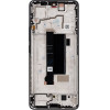 Compatible LCD Display + Touch Unit + Front Cover for Poco X6 5G Black OEM - (57983121245)