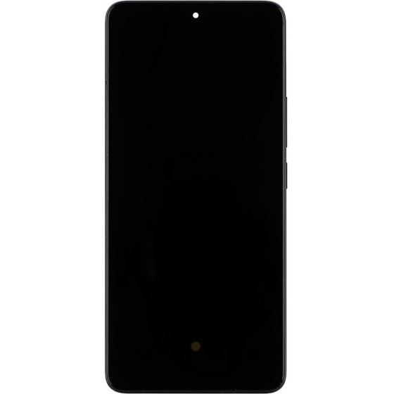 Compatible LCD Display + Touch Unit + Front Cover for Poco X6 5G Black OEM - (57983121245)