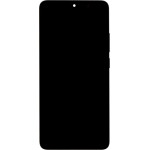 Compatible LCD Display + Touch Unit + Front Cover for Poco X7 Pro 5G Black OEM - (57983125392)