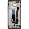 Compatible LCD Display + Touch Unit + Front Cover for Poco X7 Pro 5G Black OEM - (57983125392)