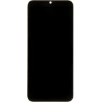 Compatible LCD display + Touch Unit + Front Cover for Samsung A025F Galaxy A02s Black OEM - (57983115258)