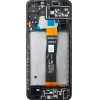 Compatible LCD display + Touch Unit + Front Cover for Samsung A047F Galaxy A04s Black OEM - (57983112990)
