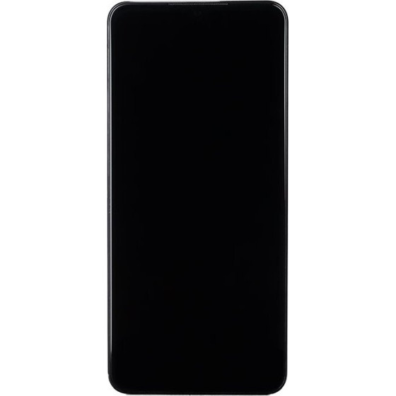 Compatible LCD display + Touch Unit + Front Cover for Samsung A047F Galaxy A04s Black OEM - (57983112990)