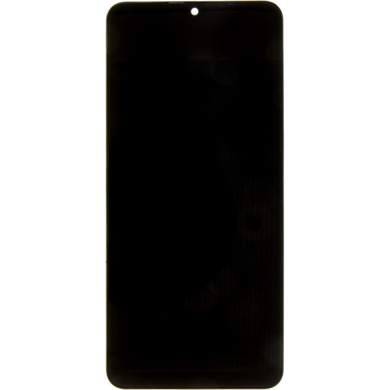 Compatible LCD display + Touch Unit + Front Cover for Samsung A125 Galaxy A12 Black OEM - (57983113278)