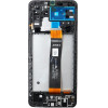 Compatible LCD display + Touch Unit + Front Cover for Samsung A136B Galaxy A13 5G Black OEM - (57983112986)