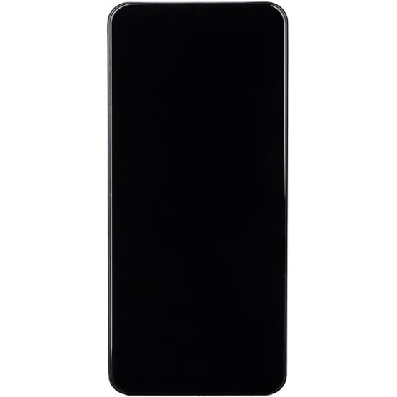 Compatible LCD display + Touch Unit + Front Cover for Samsung A137F Galaxy A13 Black OEM - (57983112996)