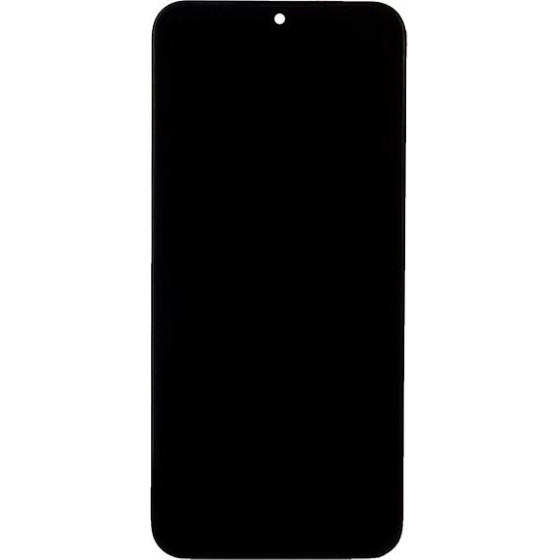 Compatible LCD display + Touch Unit + Front Cover for Samsung A146 Galaxy A14 5G Black OEM - (57983118820)