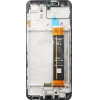 Compatible LCD display + Touch Unit + Front Cover for Samsung A236 Galaxy A23 5G Black OEM - (57983112982)