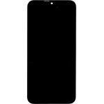 Compatible LCD display + Touch Unit + Front Cover for Samsung A256 Galaxy A25 Black OEM - (57983122924)