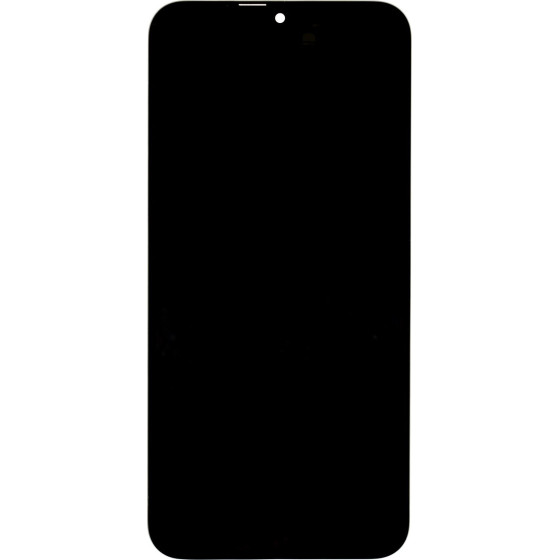 Compatible LCD display + Touch Unit + Front Cover for Samsung A256 Galaxy A25 Black OEM - (57983122924)