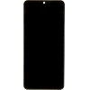 Compatible LCD display + Touch Unit + Front Cover for Samsung A315F Galaxy A31 Black OEM - (57983115255)