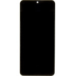 Compatible LCD display + Touch Unit + Front Cover for Samsung A315F Galaxy A31 Black OEM - (57983115255)