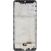 Compatible LCD display + Touch Unit + Front Cover for Samsung A315F Galaxy A31 Black OEM - (57983115255)