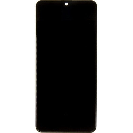 Compatible LCD display + Touch Unit + Front Cover for Samsung A315F Galaxy A31 Black OEM - (57983115255)
