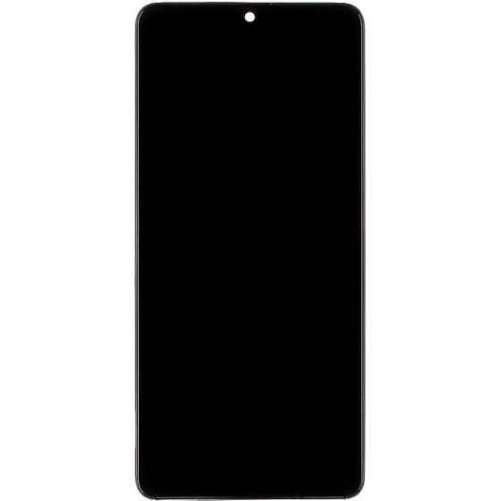 Compatible LCD display + Touch Unit + Front Cover for Samsung A415 Galaxy A41 Black (Incell) OEM - (57983124325)