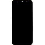 Compatible LCD display + Touch Unit + Front Cover for Samsung A505 Galaxy A50 Black OEM - (57983113277)