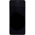 Compatible LCD display + Touch Unit + Front Cover for Samsung A515 Galaxy A51 Black OEM - (57983109927)
