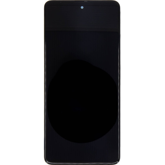 Compatible LCD display + Touch Unit + Front Cover for Samsung A515 Galaxy A51 Black OEM - (57983109927)