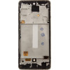 Compatible LCD display + Touch Unit + Front Cover for Samsung A525/A526 Galaxy A52/A52 5G/A52s 5G Black OEM - (57983119224)