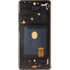 Compatible LCD display + Touch Unit + Front Cover for Samsung G780/G781 Galaxy S20 FE 4G/5G Cloud Navy OEM - (57983118616)