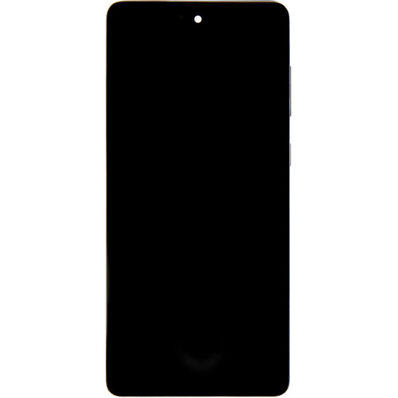 Compatible LCD display + Touch Unit + Front Cover for Samsung G780/G781 Galaxy S20 FE 4G/5G Cloud Navy OEM - (57983118616)