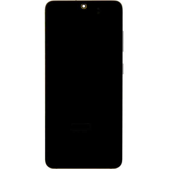 Compatible LCD display + Touch Unit + Front Cover for Samsung G980/G981 Galaxy S20 Cosmic Gray OEM - (57983120484)