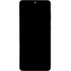 Compatible LCD display + Touch Unit + Front Cover for Samsung G986/G985 Galaxy S20+ Cosmic Gray OEM - (57983118630)