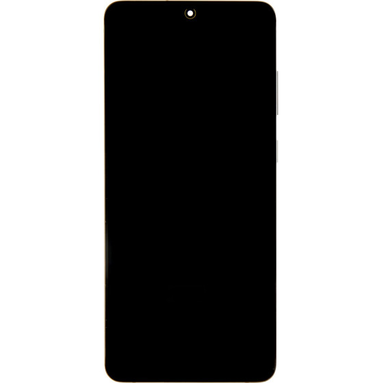 Compatible LCD display + Touch Unit + Front Cover for Samsung G986/G985 Galaxy S20+ Cosmic Gray OEM - (57983118630)