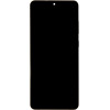 Compatible LCD display + Touch Unit + Front Cover for Samsung G988 Galaxy S20 Ultra Cosmic Gray OEM - (57983118632)