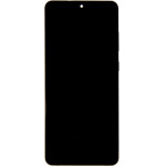 Compatible LCD display + Touch Unit + Front Cover for Samsung G988 Galaxy S20 Ultra Cosmic Gray OEM - (57983118632)