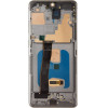 Compatible LCD display + Touch Unit + Front Cover for Samsung G988 Galaxy S20 Ultra Cosmic Gray OEM - (57983118632)