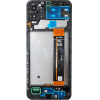 Compatible LCD display + Touch Unit + Front Cover for Samsung M135 Galaxy M13 BlacK OEM - (57983112988)