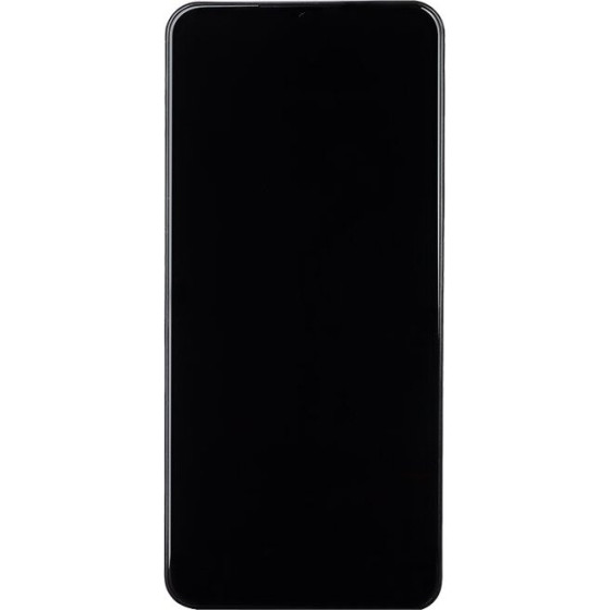 Compatible LCD display + Touch Unit + Front Cover for Samsung M135 Galaxy M13 BlacK OEM - (57983112988)