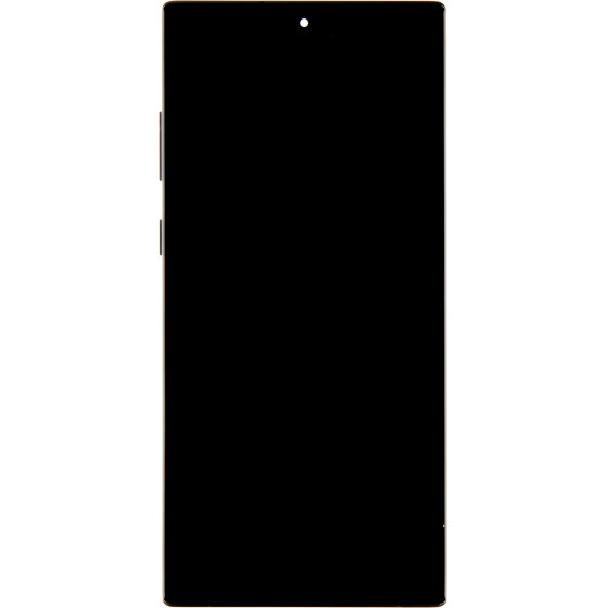 Compatible LCD display + Touch Unit + Front Cover for Samsung N975 Galaxy Note 10+ Black OEM - (57983118631)
