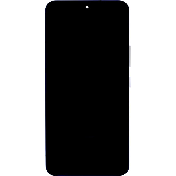 Compatible LCD display + Touch Unit + Front Cover for Samsung S901B Galaxy S22 Phantom Black OEM - (57983125924)
