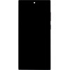 Compatible LCD display + Touch Unit + Front Cover for Samsung S908 Galaxy S22 Ultra Phantom Black OEM - (57983125479)