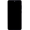 Compatible LCD display + Touch Unit + Front Cover for Samsung SM-G990B Galaxy S21 FE Graphite OEM - (57983125923)