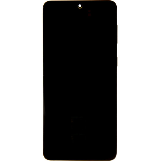 Compatible LCD display + Touch Unit + Front Cover for Samsung SM-G996 Galaxy S21+ Phantom Black OEM - (57983118633)