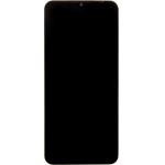 Compatible LCD Display + Touch Unit + Front Cover for Vivo Y33s Black OEM - (57983109534)