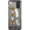 Compatible LCD Display + Touch Unit + Front Cover for Vivo Y33s Black OEM - (57983109534)