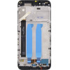 Compatible LCD Display + Touch Unit + Front Cover for Xiaomi Mi A1 Black OEM - (2436953)